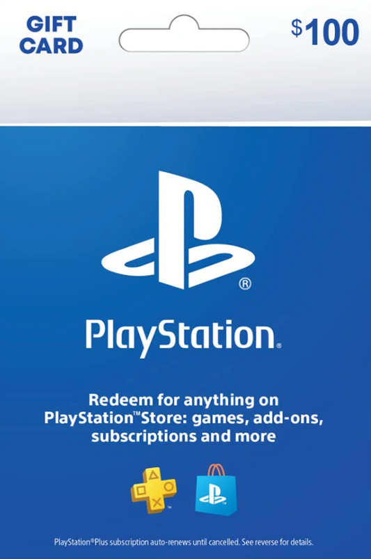 PlayStation Network Gift Card - 100 USD - USA PSN Key - United States