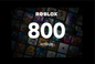 Roblox - 800 Robux Keys-United States